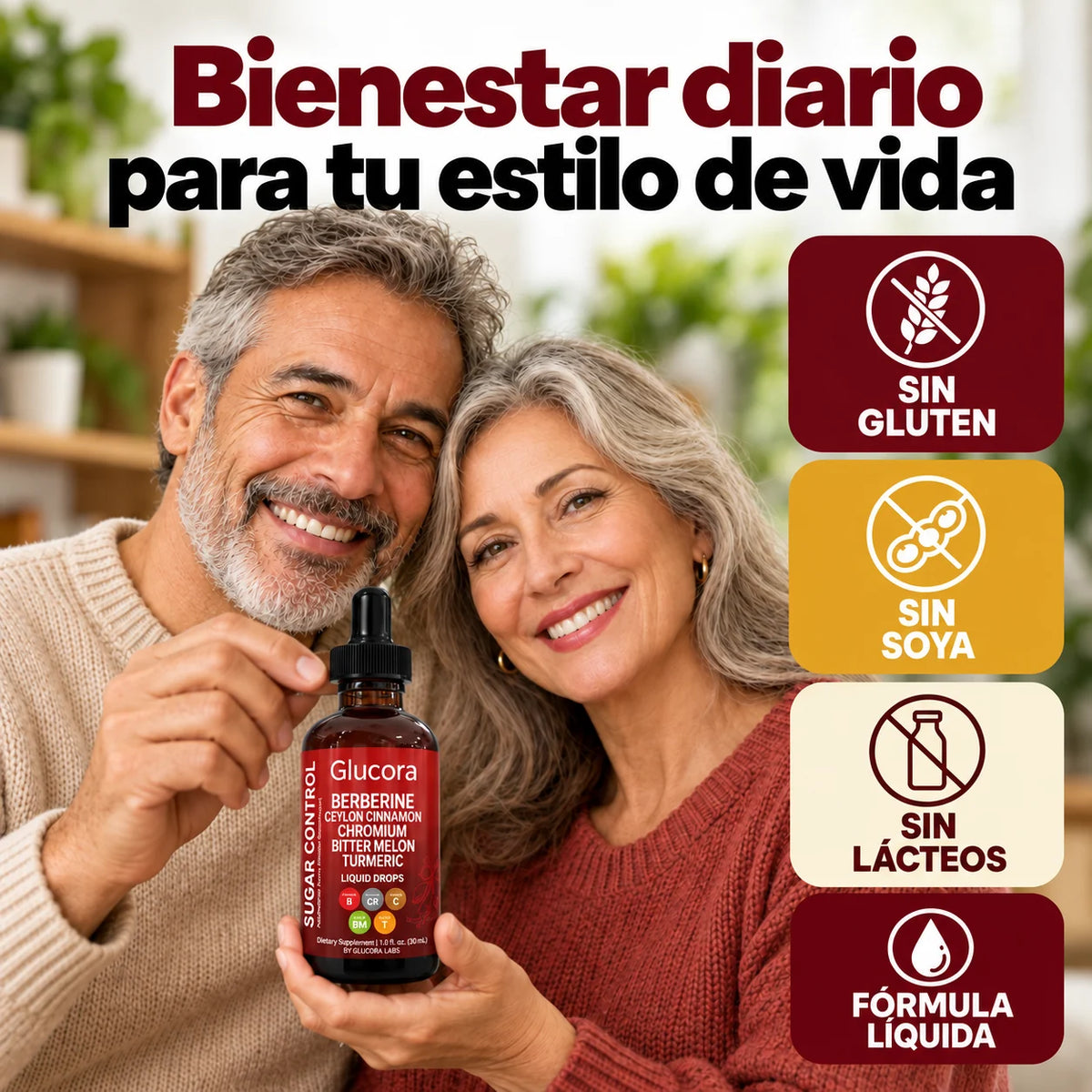 Nueva Fórmula | Apoyo Natural para la Glucosa, Energía y Antojos